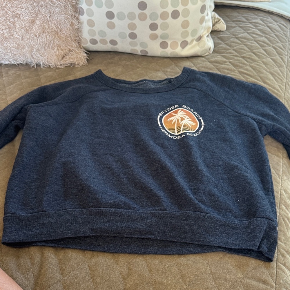 Spyder Dark Gray Kids Sweatshirt